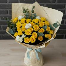 Букет цветов из:  Розы в Заветном Краснодарского края