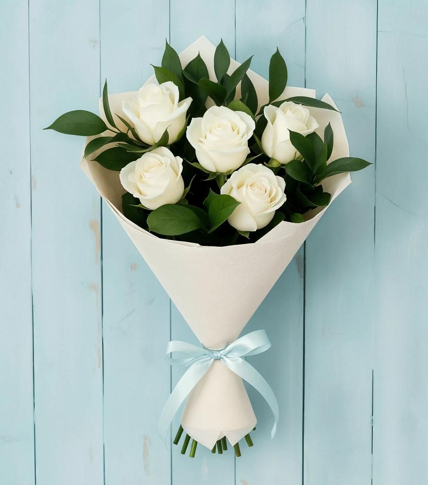 Букет цветов из: Розы в Заветном Краснодарского края