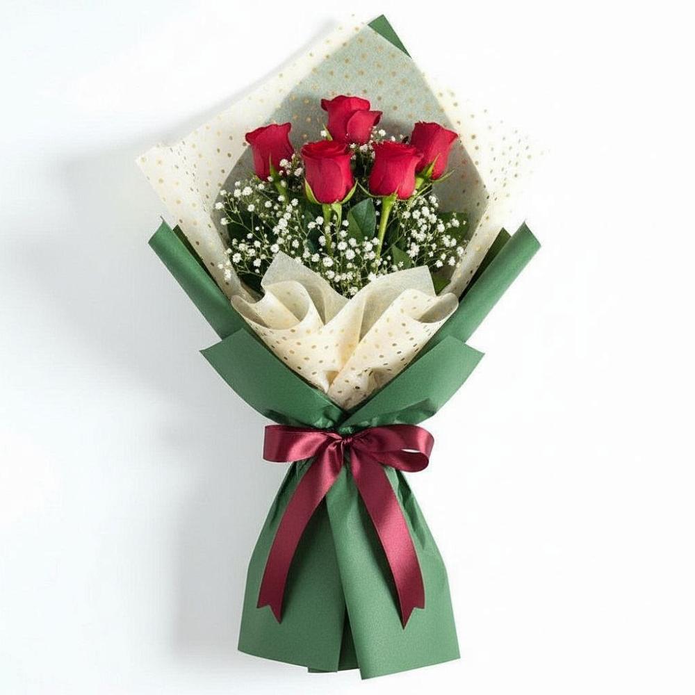 Букет цветов из: Розы в Заветном Краснодарского края