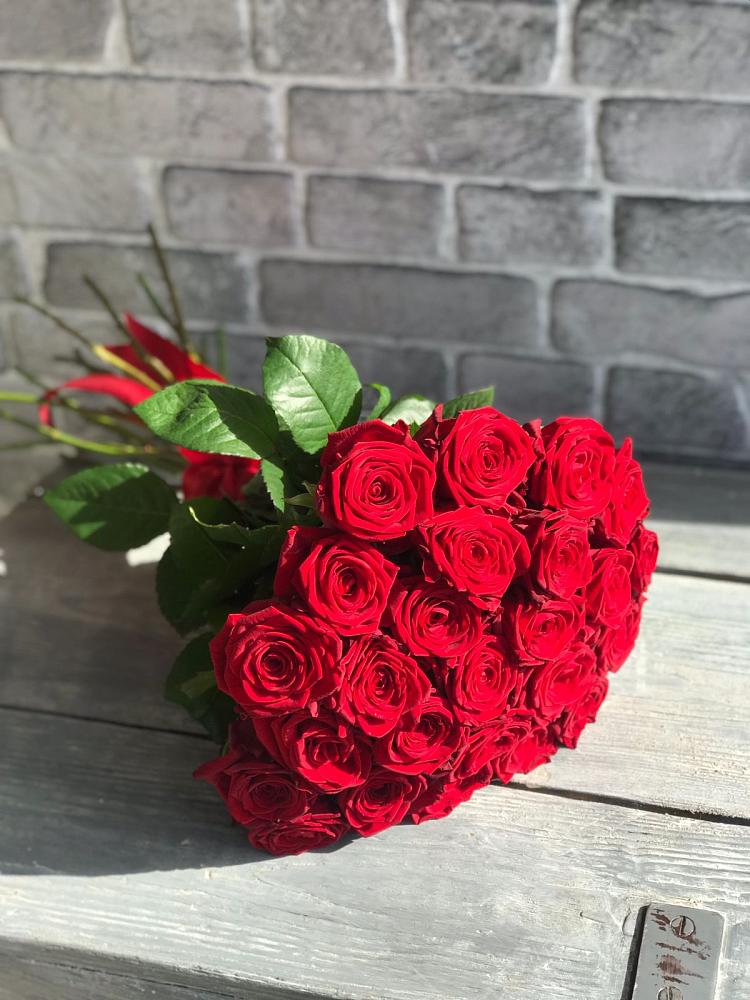 Букет Красные розы Фридом в Заветном Краснодарского края