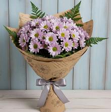 Букет цветов из:  Хризантемы в Заветном Краснодарского края