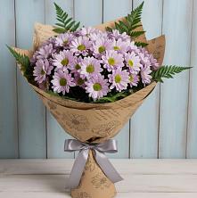Букет цветов из:  Хризантемы в Заветном Краснодарского края