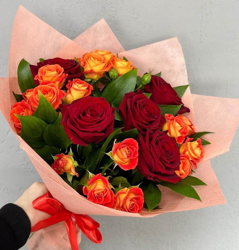 Букет Любовь и восторг в Заветном Краснодарского края