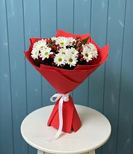 Букет цветов из:  Хризантемы в Заветном Краснодарского края