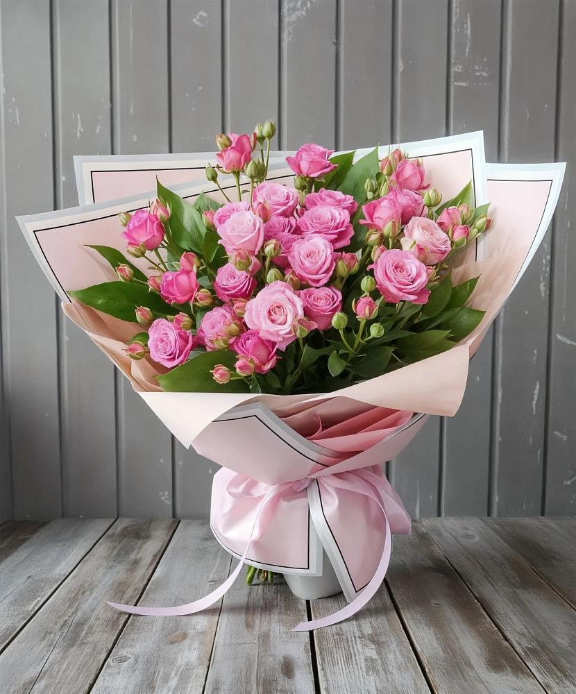 Букет Розовый кустик в Заветном Краснодарского края