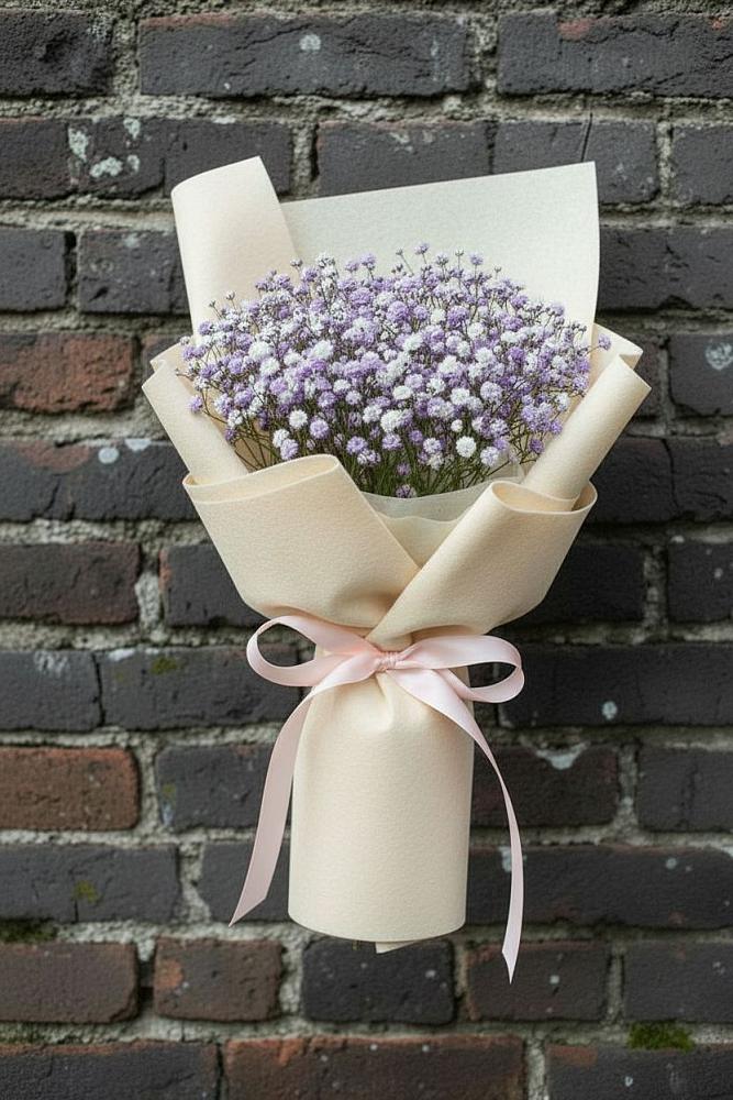 Букет цветов из: Гипсофила в Заветном Краснодарского края