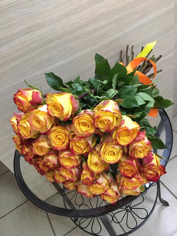 Букет Желтые розы в Заветном Краснодарского края