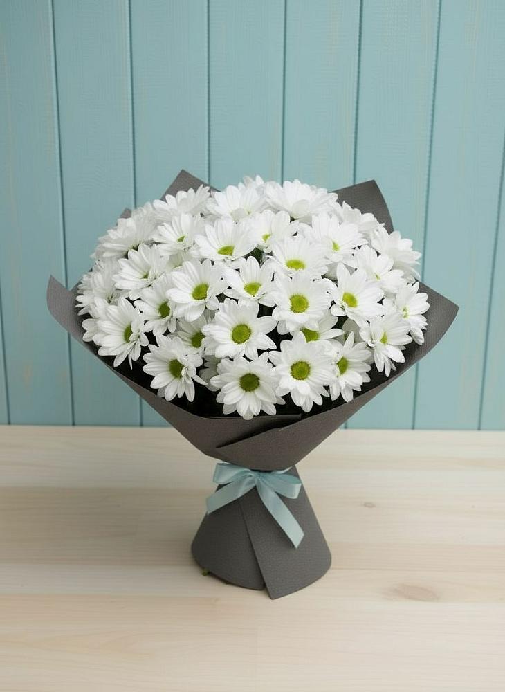 Букет цветов из: Хризантемы в Заветном Краснодарского края