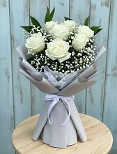 Букет цветов из:  Розы в Заветном Краснодарского края