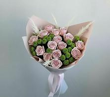 Букет цветов из:  Розы и Хризантемы в Заветном Краснодарского края