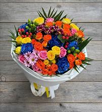 Букет цветов из:  Розы и Хризантемы #REPLACE_PRED# Заветном Краснодарского края