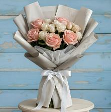 Букет цветов из:  Розы в Заветном Краснодарского края