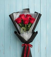 Букет цветов из:  Розы в Заветном Краснодарского края
